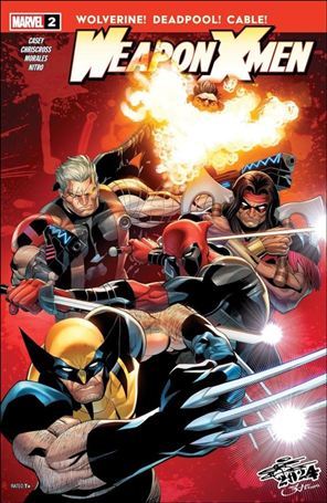 Weapon X-Men (2025) issue 2 ChrisCross Cover