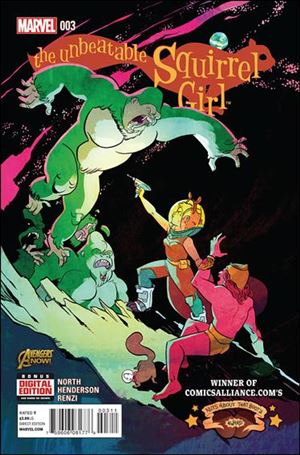 Unbeatable Squirrel Girl (2015/03) issue 3 Erica Henderson Cover