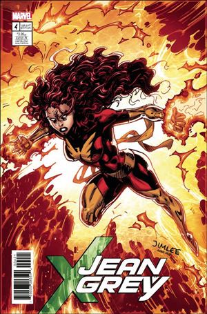Jean Grey (2017) issue 4-B Jim Lee X-Men Trading Card Cover
