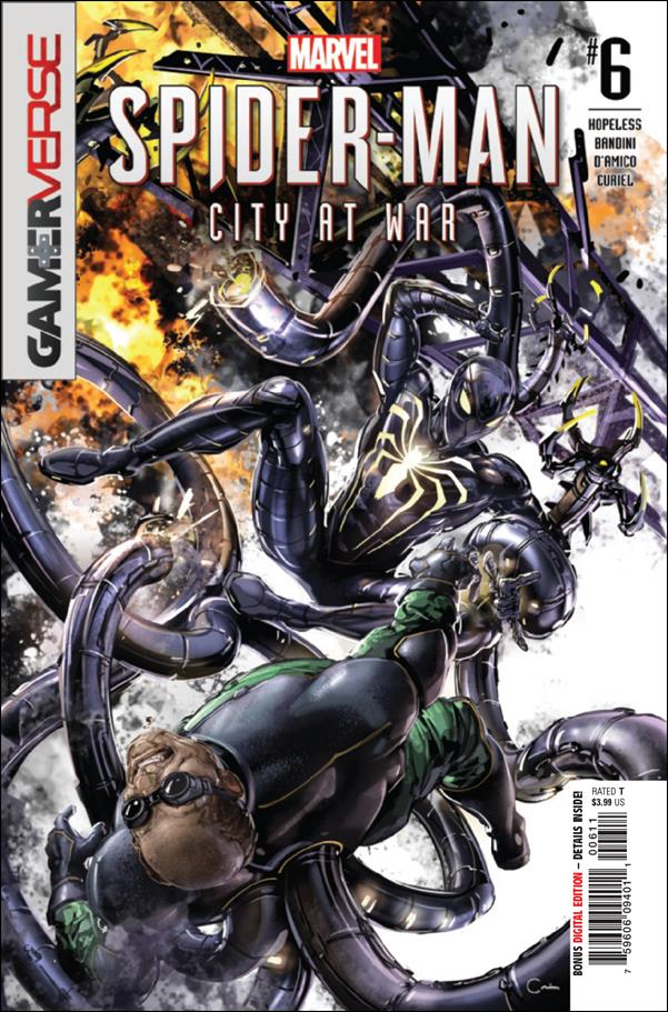 Spider-Man: City at War issue 6 Clayton Crain Cover