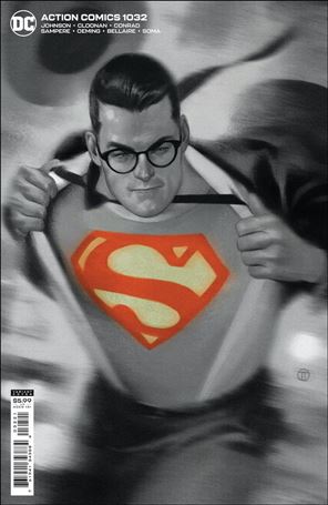 Action Comics (1938) issue 1032-B Julian Totino Tedesco Cardstock Cover