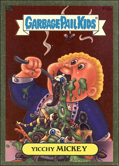 Garbage Pail Kids All-New Series 2 (Foil Sticker Subset)  card F15a Yicchy Mickey