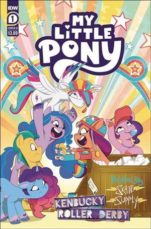 My Little Pony: Kenbucky Roller Derby issue 1-B Amy Mebberson Cover
