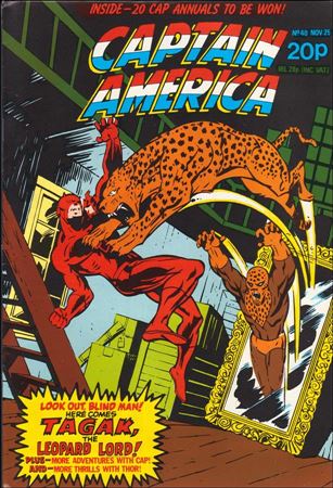 Captain America (UK) issue 40