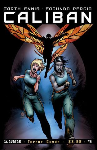Caliban issue 6-C Terror Cover