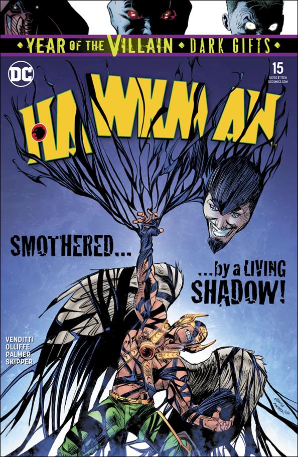Hawkman (2018) issue 15 Pat Olliffe Cover