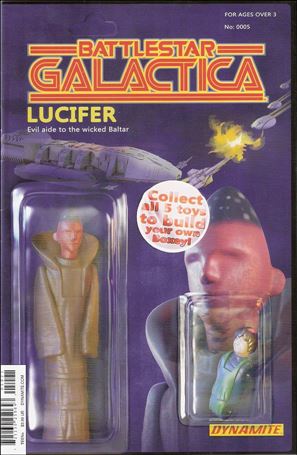 Battlestar Galactica (Classic) (2016) issue 5-B Action Figure Cover