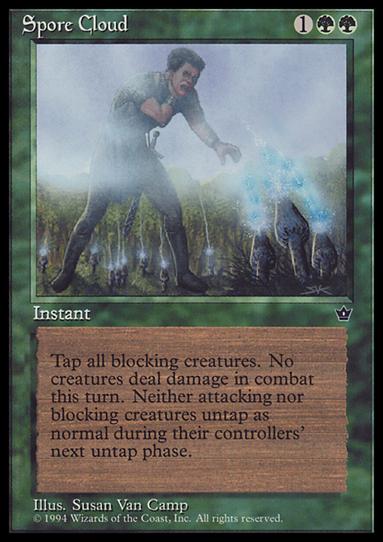 Magic the Gathering: Fallen Empires (Base Set) card 72 Spore Cloud