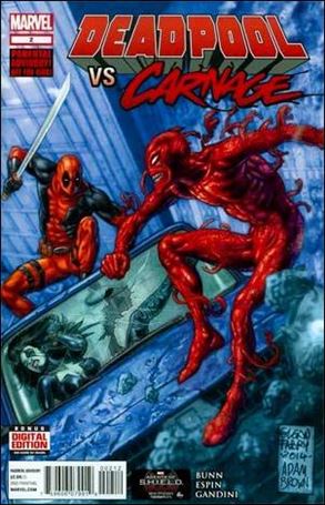 Deadpool vs. Carnage issue 2-B (2nd Printing)