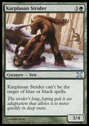 Magic the Gathering: 10th Edition (Base Set) card 272 Karplusan Strider