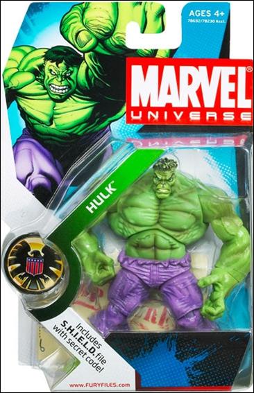 Marvel Universe (Series 1) figure 013 Hulk (Green)