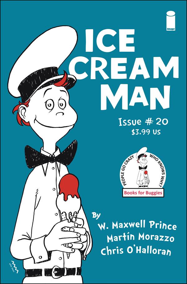 Ice Cream Man issue 20-B Cat in the Hat Cover