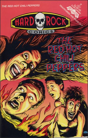 Hard Rock Comics issue 7 Red Hot Chili Peppers