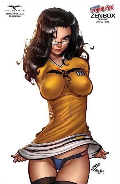 Grimm Fairy Tales Annual issue 2016-G Paul Green NYCC Zenbox Cover 1/300