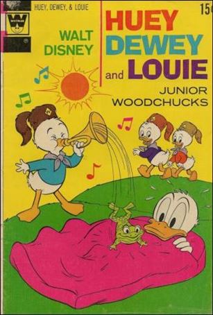 Walt Disney Huey, Dewey and Louie: Junior Woodchucks  issue 14-B Whitman Cover