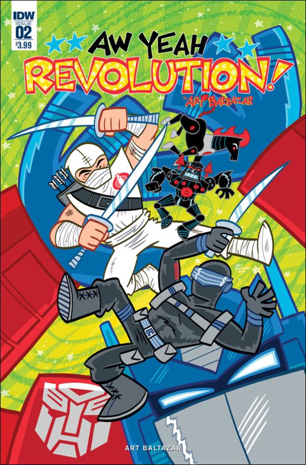 Revolution: Aw Yeah! issue 2 Art Baltazar Cover