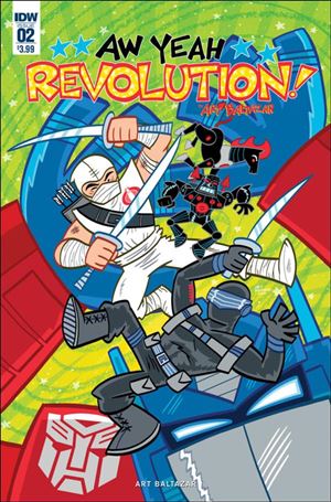 Revolution: Aw Yeah! issue 2 Art Baltazar Cover