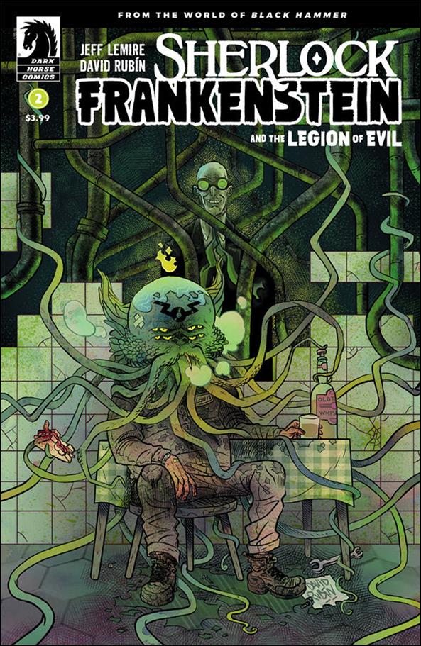 Sherlock Frankenstein and the Legion of Evil issue 2 David Rubin Cover