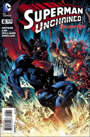 Superman Unchained issue 8 Jim Lee Standard Cover