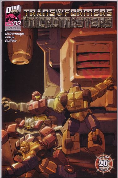 Transformers: Micromasters issue 3-B Pat Lee Cover