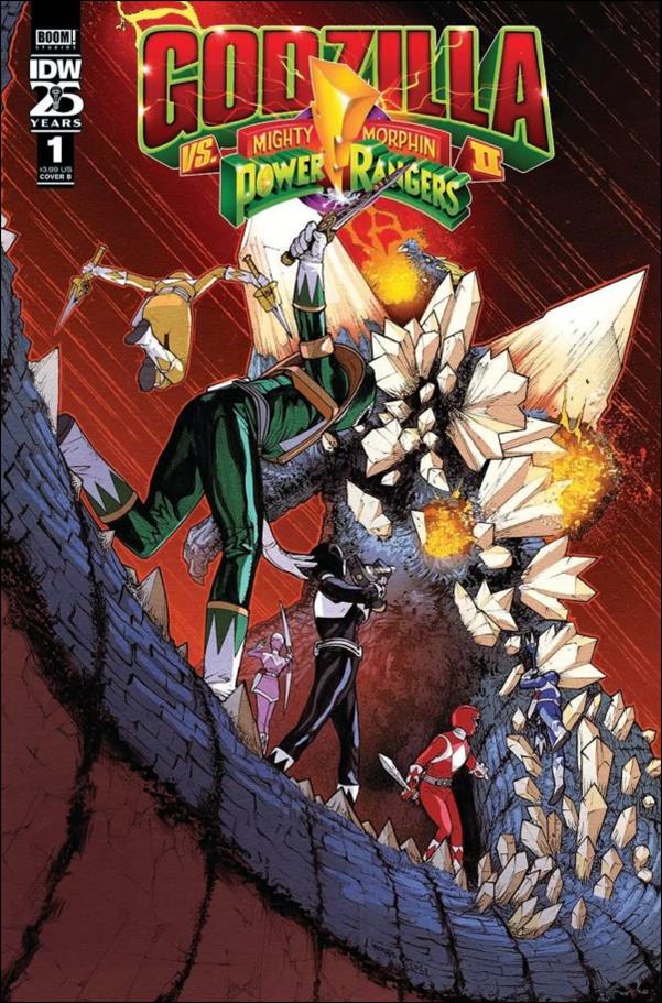 Godzilla vs the Mighty Morphin Power Rangers II issue 1-B Alex Sanchez Cover