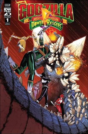Godzilla vs the Mighty Morphin Power Rangers II issue 1-B Alex Sanchez Cover