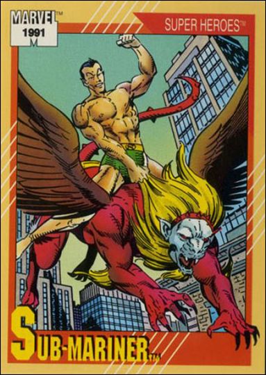 Marvel Universe: Series 2 (Base Set) card 6 Sub-Mariner