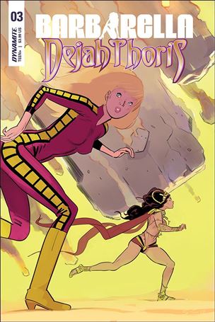 Barbarella / Dejah Thoris issue 3-D German Garcia Cover
