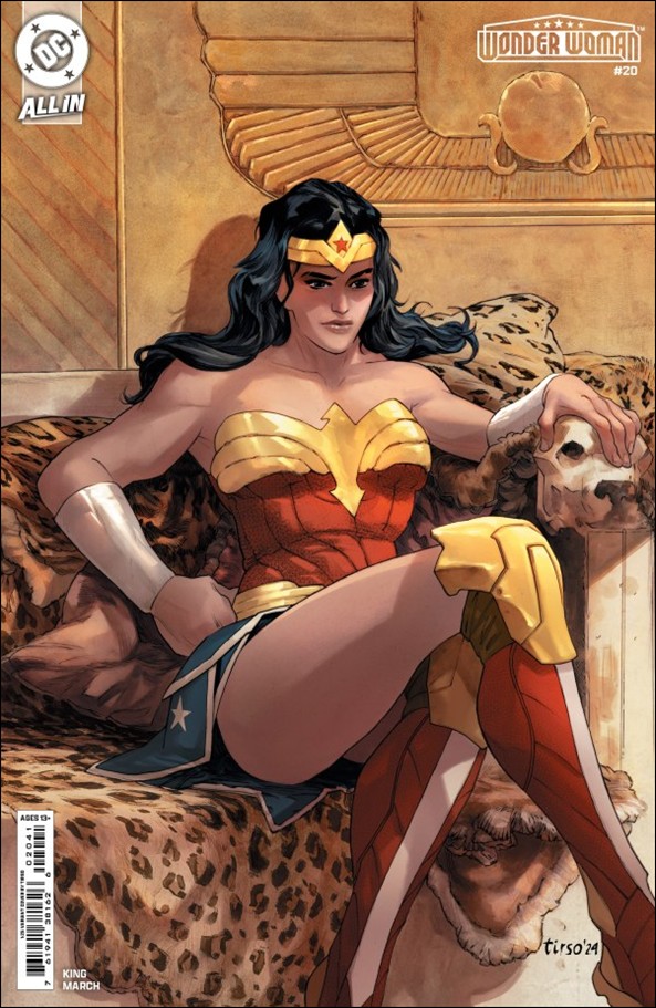 Wonder Woman (2023) issue 20-D Tirso Cons 1:25 Cardstock Cover