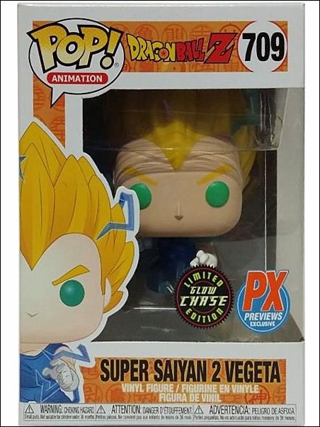POP! Animation figure 709-B Super Saiyan 2 Vegeta (Glow)