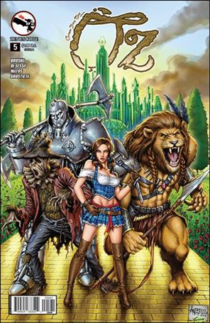 Grimm Fairy Tales Presents Oz issue 5-B Alfredo Reyes Cover