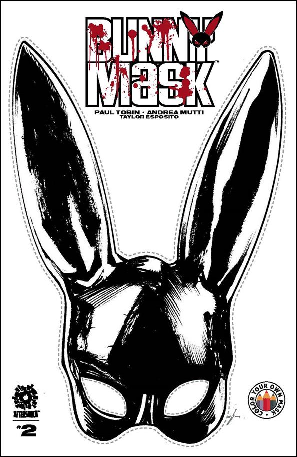 Bunny Mask (2021) issue 2-B Bunny Mask Cutout 1:15 Cover
