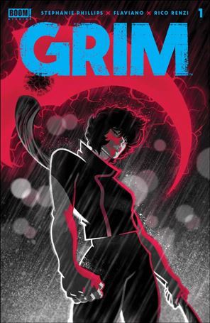 Grim issue 1-H Flaviano Blue Logo Cover (Third Printing)