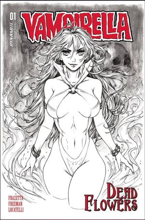 Vampirella: Dead Flowers issue 1-I Collette Turner 1:10 Line Art Cover