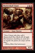 Magic The Gathering: Zendikar (Base Set) card 148 Shatterskull Giant