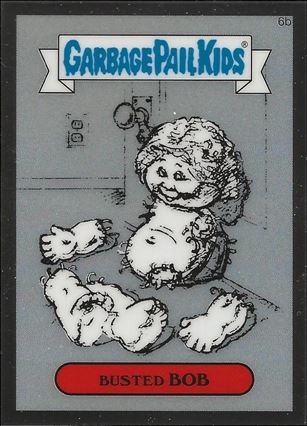 Garbage Pail Kids Chrome (Pencil Art Parallel Subset) Cover Image 1