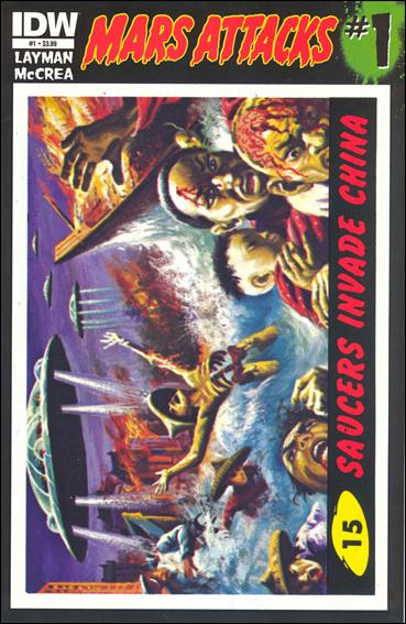 Mars Attacks (2012) issue 1-O Card #15 (Saucers Invade China)