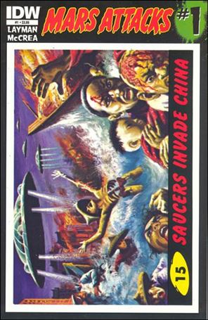 Mars Attacks (2012) issue 1-O Card #15 (Saucers Invade China)