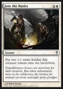 Magic the Gathering: Worldwake (Base Set) card 9 Join the Ranks