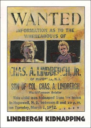 True Crime (Base Set) card 27 Lindbergh Kidnapping