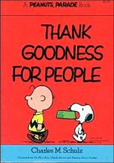Peanuts Parade issue 9 Thank Goodness for People
