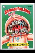 Garbage Pail Kids: Series 05 (Base Set) card 203b Dental Flossie