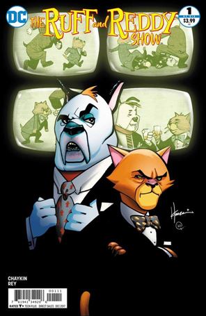 Ruff & Reddy Show issue 1 Howard Chaykin Cover