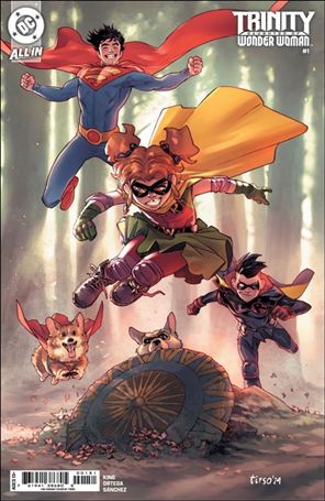 Trinity: Daughter of Wonder Woman issue 1-H Tirso Cons 1:50 Cardstock Cover