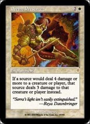 Magic the Gathering: Invasion (Base Set) card 15 Divine Presence
