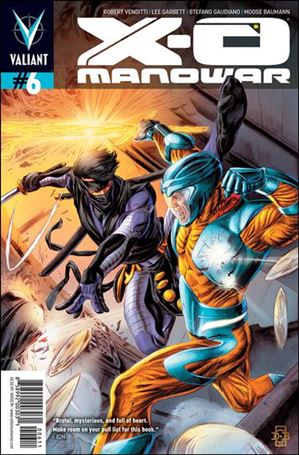 X-O Manowar (2012)  issue 6 Doug Braithwaite Cover