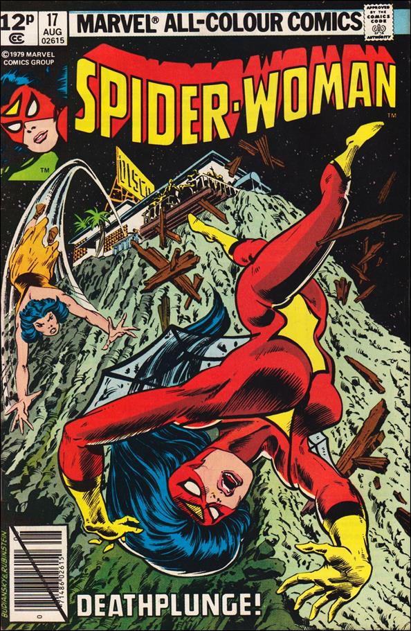Spider-Woman (1978) issue 17-B UK Price Cover