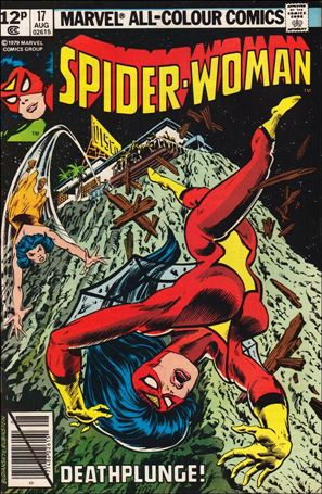 Spider-Woman (1978) issue 17-B UK Price Cover