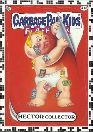 Garbage Pail Kids: Flashback Series 2 (White Border Base Set) card 41a Hector Collector