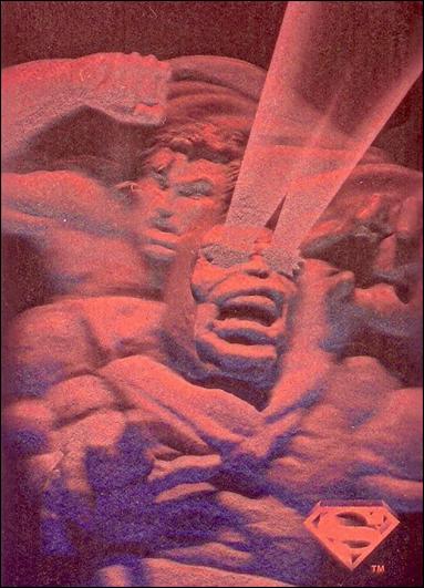 Superman Holo Series (Red Hologram Parallel Base Set) card 47 On the Darkseid